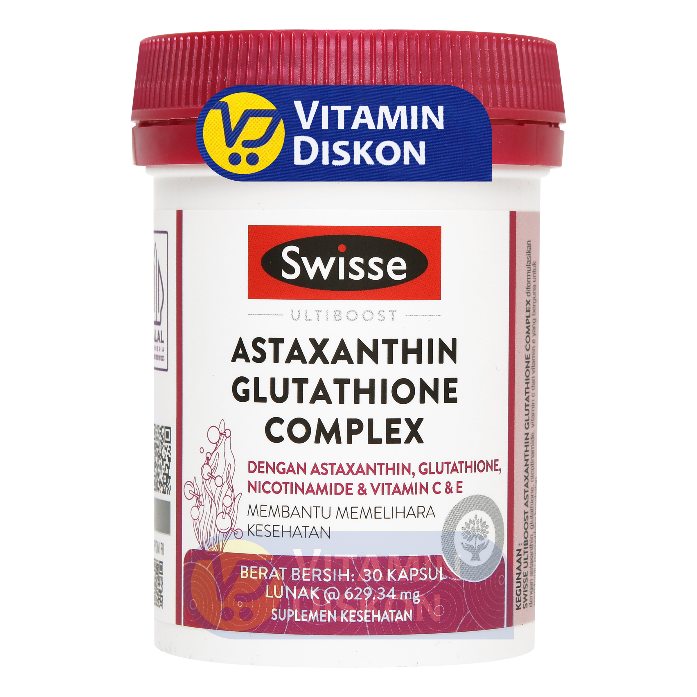 swisse astaxanthin glutathione complex SWISSE ASTAXANTHIN GLUTATHIONE PLUS 30 TABLET | Suplemen Astaxanthin  Glutathione Niacinamide Vitamin C Vitamin E Kolagen Kulit Kencang  Mencerahkan Antioksidan Tablets Vitamin Diskon - Lazada