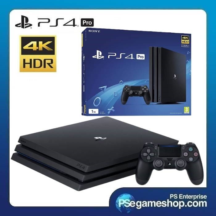 Sony PS4 Pro 1TB Playstation Pro 1TB Console PRO500GBFULGAME