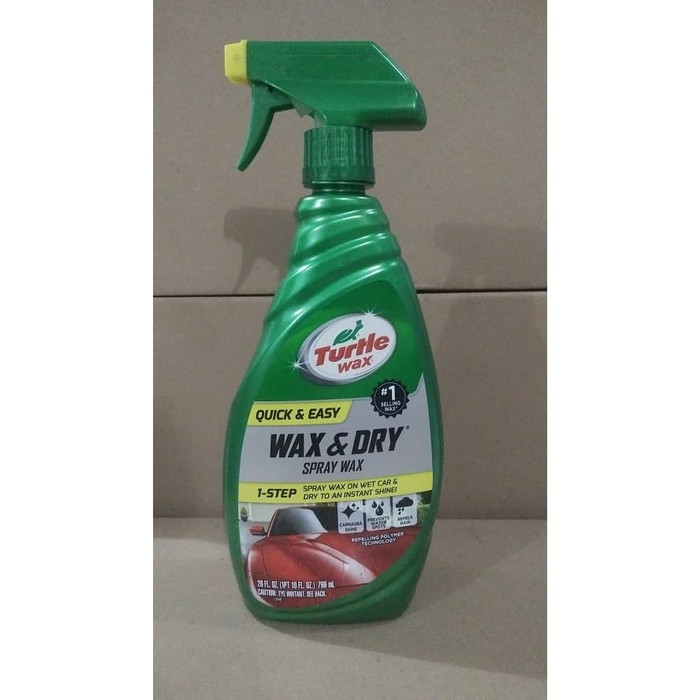 Turtle Wax Spray Wax and Dry Quick Easy Asli 769 ml T9 Lazada Indonesia