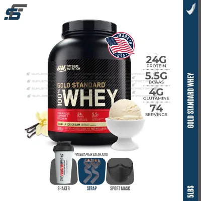 ON Whey Gold Standard 5lbs 5 lbs WGS Optimum Nutrition Whey Protein
