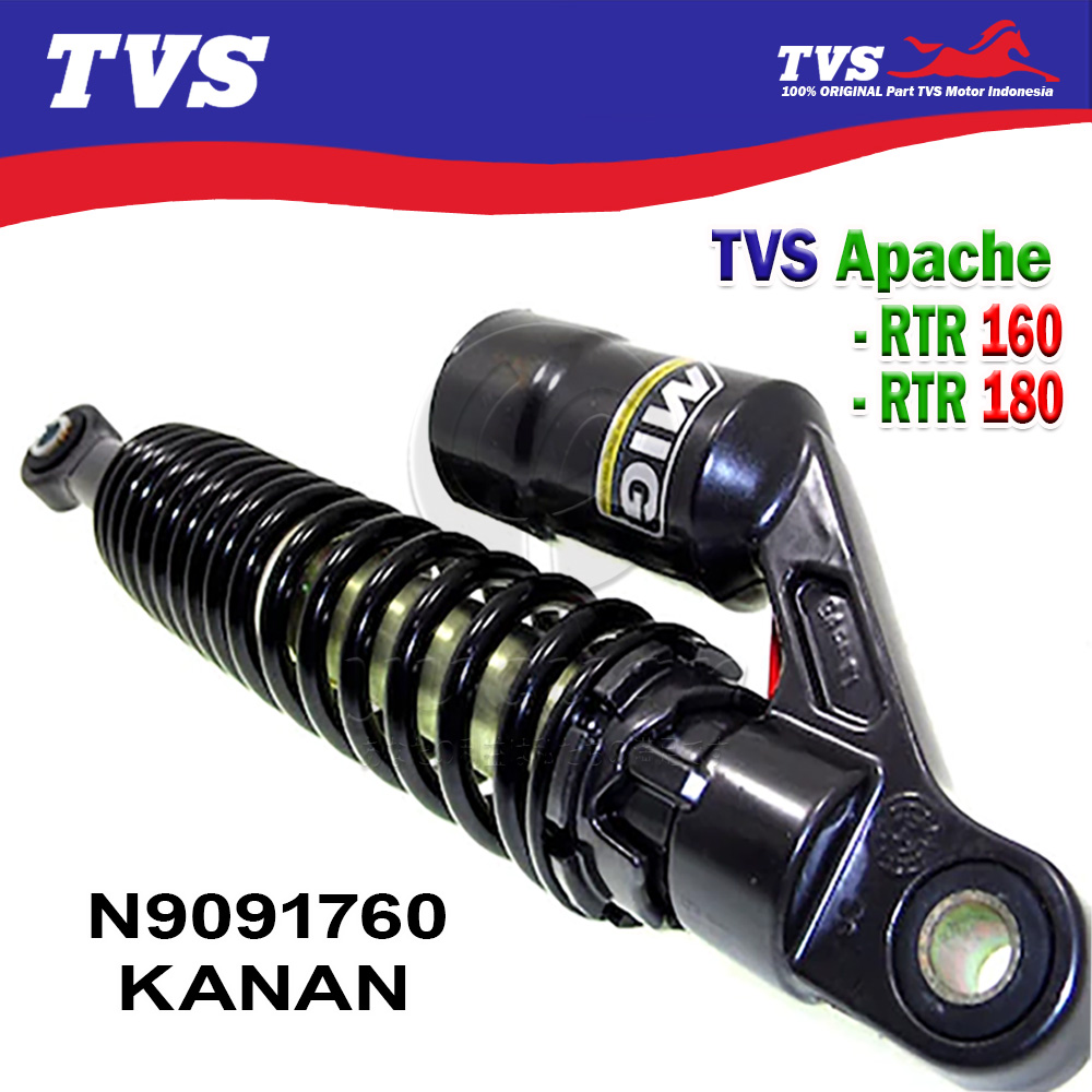 Tvs apache rtr 180 online rear shock absorber price