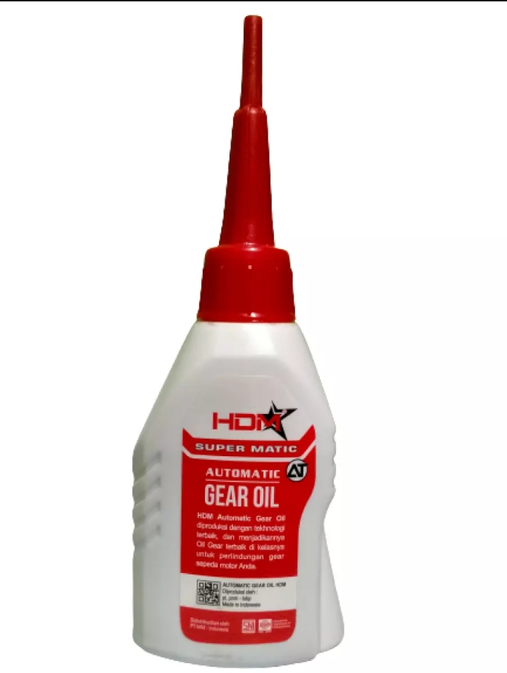 120 Ml Oli Gear Merk HDM Super Matic Automatic Gear Oil Sepeda Motor