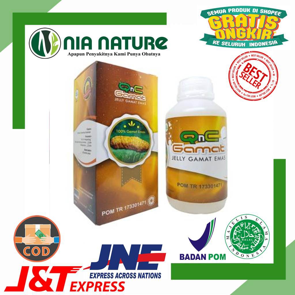 Obat Kurap Di Apotik & Kudis Eksim - Qnc Jelly Gamat Emas 100% Ampuh & Original