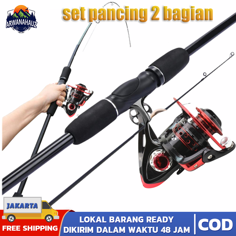 (COD) Pancing 1 Set Lengkap Kuat / Pancing Casting Full Set / Joran ...