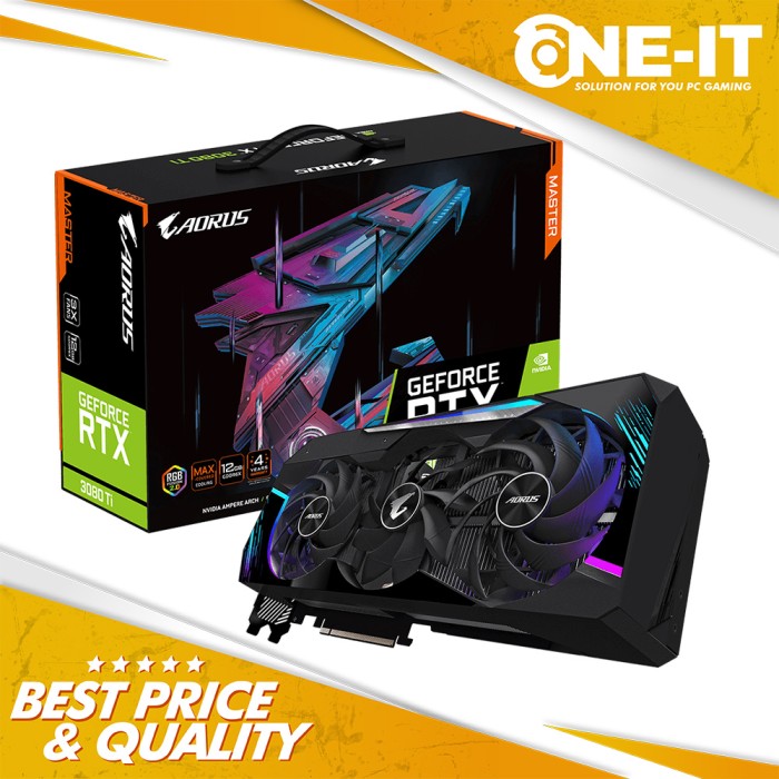 AORUS GeForce RTX™ 3080 Ti MASTER 12G VGA Gigabyte AORUS GeForce