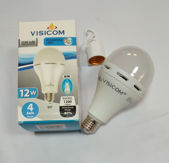 LED MAGIC AC/DC VISICOM 12 WATT (EMERGENCY) TAHAN 4-5 JAM