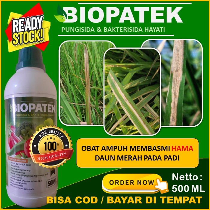 Biopatek Fungisida Bakterisida Hayati 500 Ml Pupuk Cair Ampuh Untuk