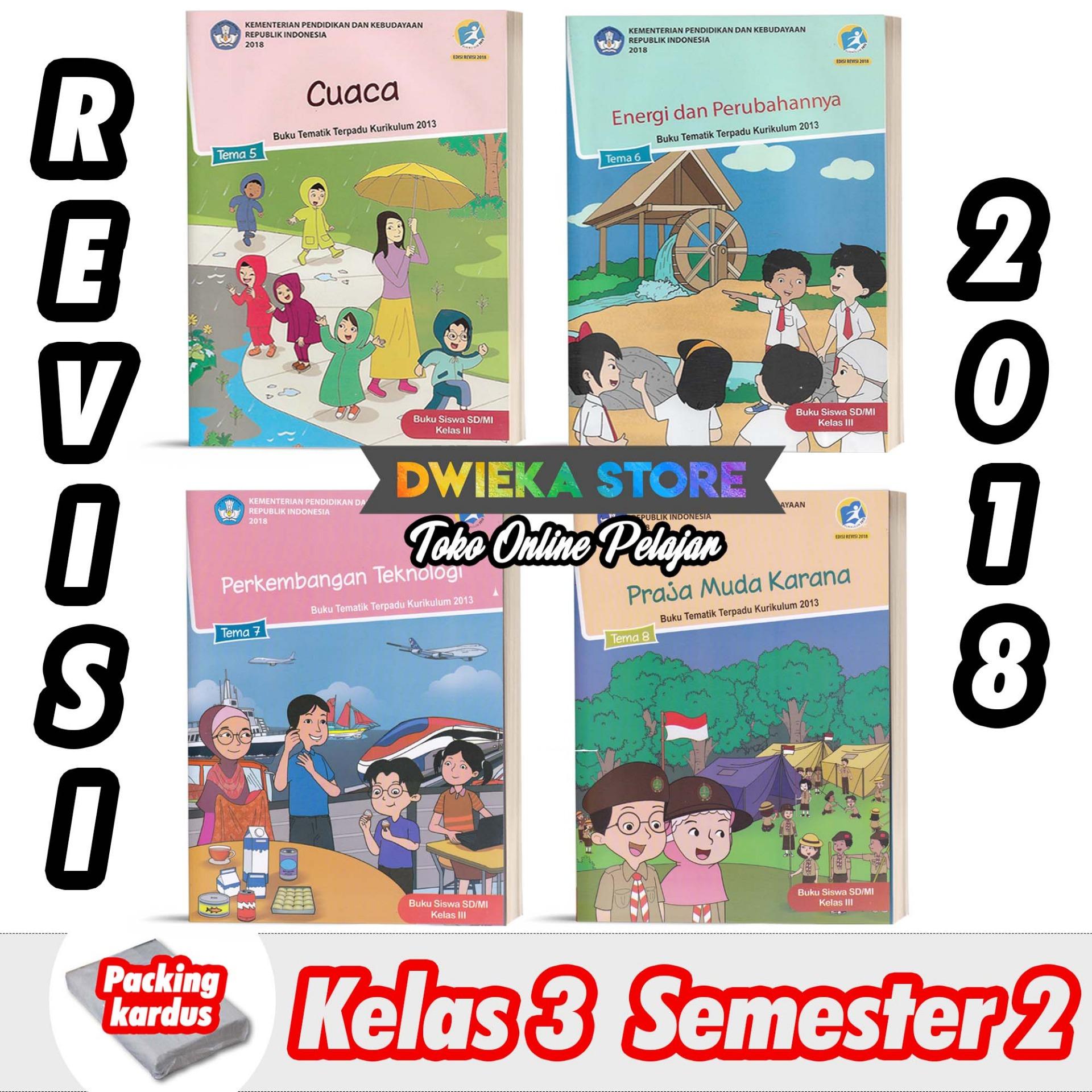 Paket Buku Tematik SD Kelas 3 Semester 2 “ Tema 5 6 7