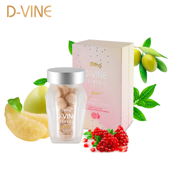 Kolagen DVINE D VINE COLLAGEN CANDY PEMUTIH BADAN DAN WAJAH GLOW UP