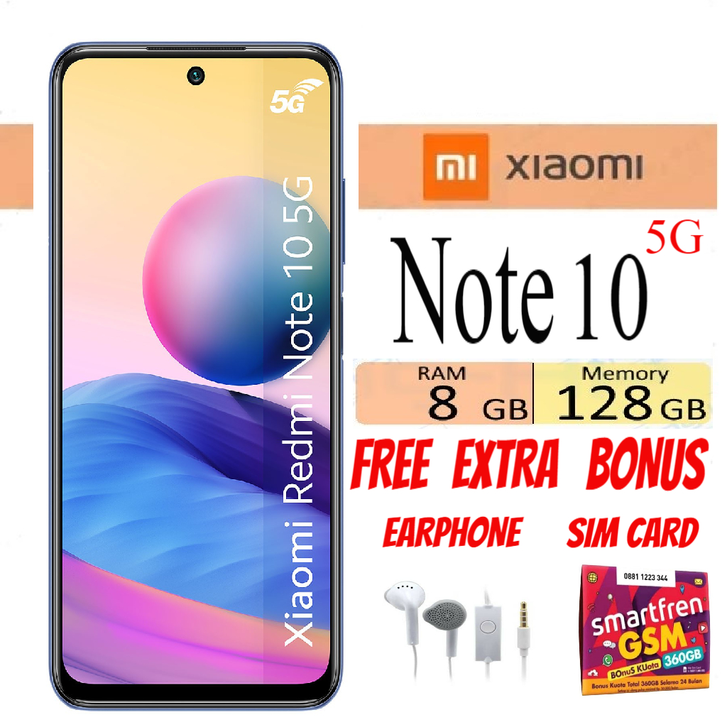 sim free xiaomi redmi note 10 5g 128gb phone