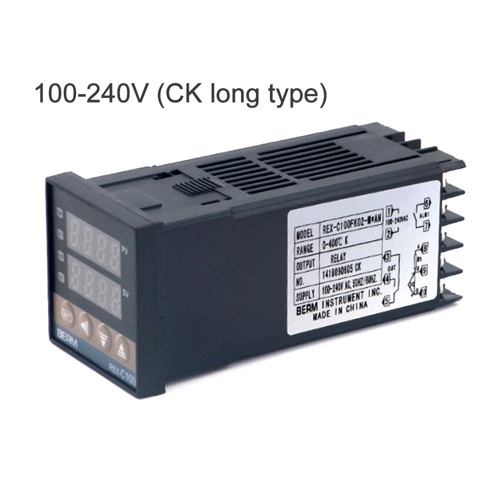 Pid digital temperature controller rex-c100fk02-m*an 0 to 400°c k type relay output