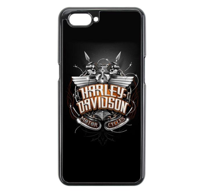 Casing For Oppo A3S Harle Davidson Skull Racer E1713
