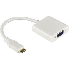 BEI Converter Kabel Mini HDMI to VGA - Putih
