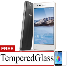 Best Seller Aircase Ultrathin For Oppo Neo 5s + Free Tempered Glass - Black Clear