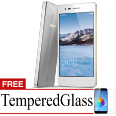 Best Seller Aircase Ultrathin For Oppo Neo 5s + Free Tempered Glass -Grey Clear