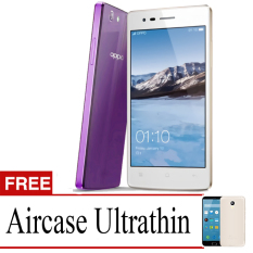 Best Seller Aircase Ultrathin For Oppo Neo 5s + Free Ultrathin - Purple Clear