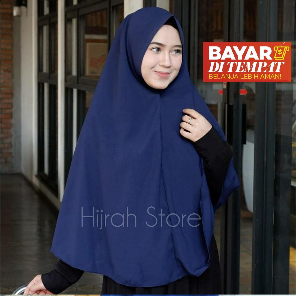 Jilbab / Hijab KHIMAR AIRA NON PET SYARI - SYM Kerudung Khimar NONPET Wolfis Instan