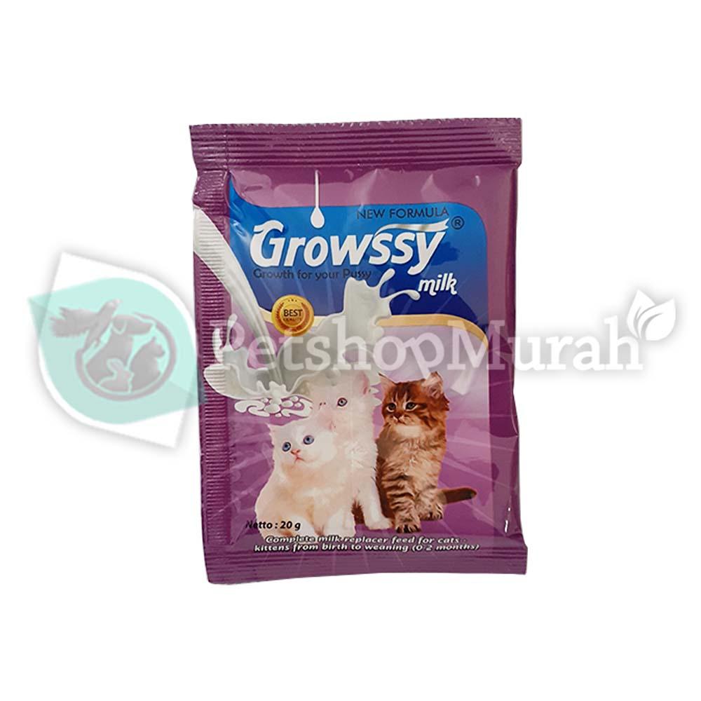 PSM - (COD) Susu Bayi Kucing Growssy 20gr Cat Kitten Milk Growsy 20 gr Anak Junior