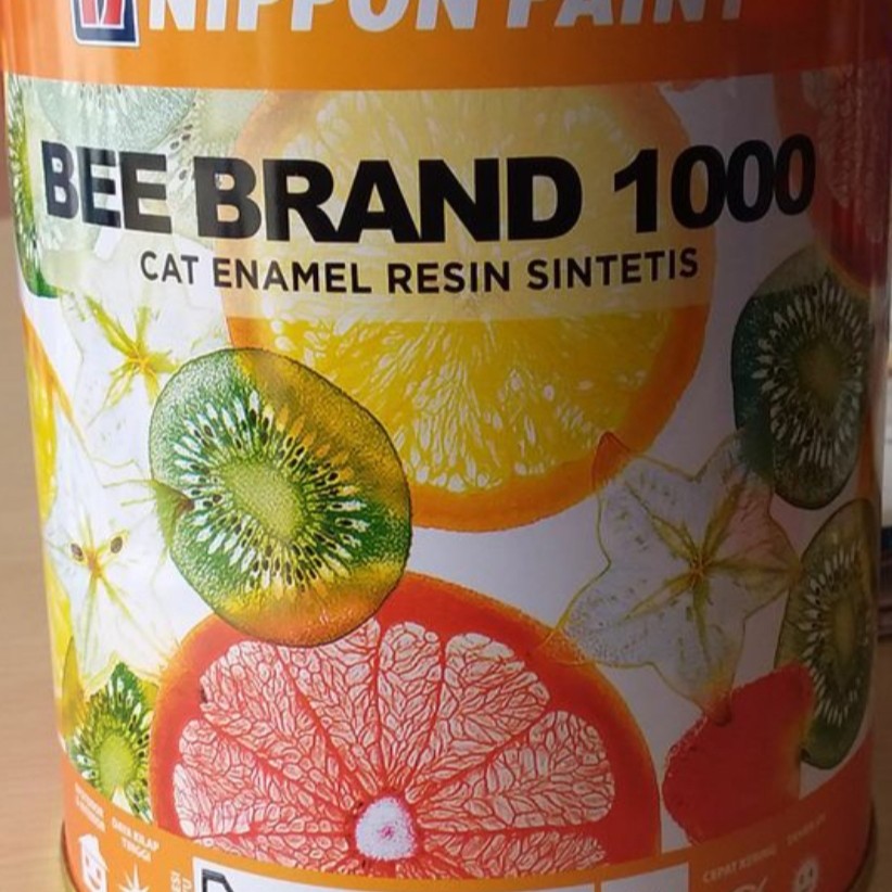 Cat Kayu Cat Besi Bee Brand 1000 Beebrand Cat Minyak 1 Kg Lazada Indonesia