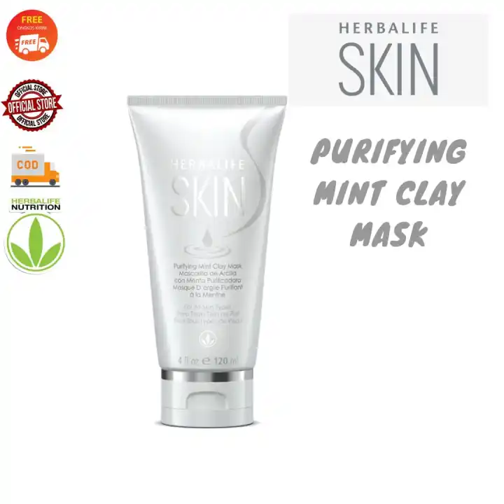 Purifying Mint Clay Mask Herbalife Skin Masker Wajah Clay Ready Siap Kirim Lazada Indonesia