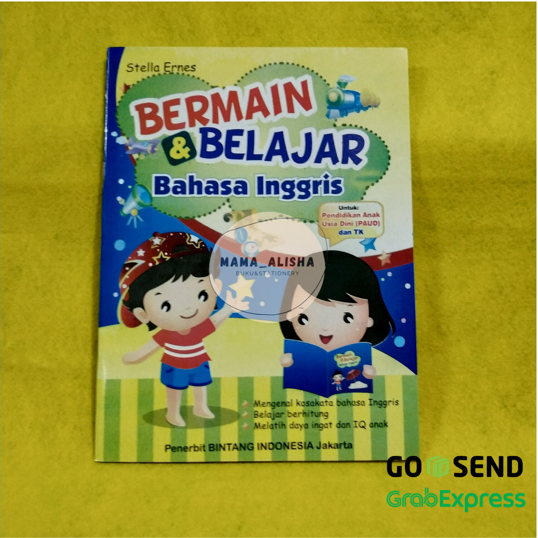 Bermain dan Belajar Bahasa Inggris Buku Belajar Mengenal Kosa Kata
