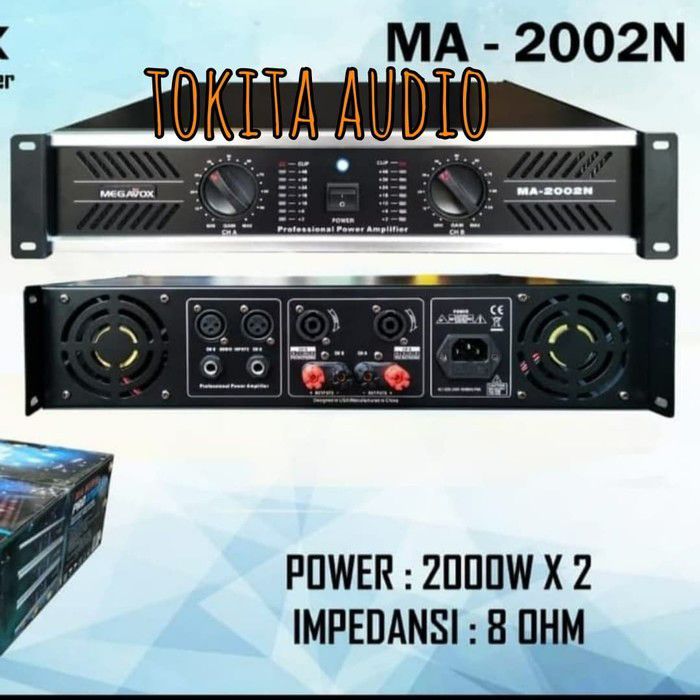 POWER AMPLIFIER MEGAVOX MA 2002 Lazada Indonesia