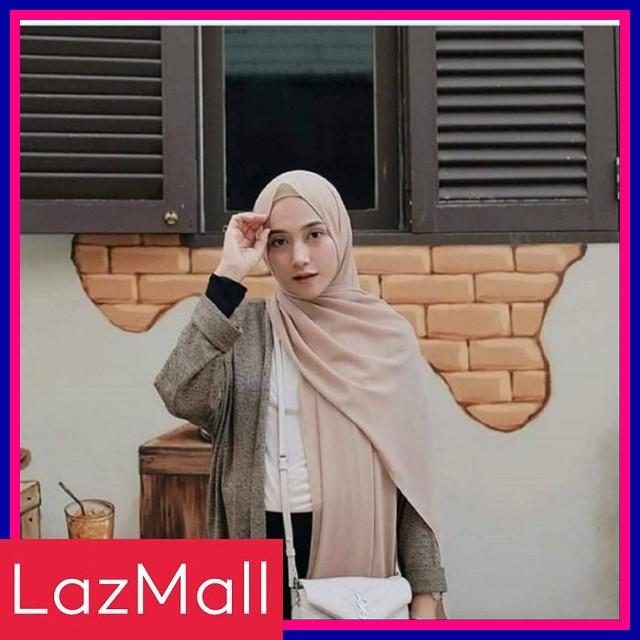 Kerudung Pashmina Sabyan Ceruty Polos Warna Terlengkap Kerudung Segiempat Bella Square Jilbab Segiempat Bela Square Double Hycon Kerudung Baby Doll / Pakaian Wanita / Baju Muslim Wanita / Hijab Wanita Pashmina Diamond Ceruty COD