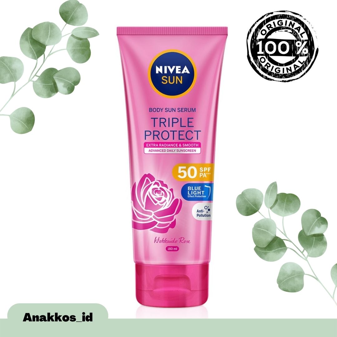 NIVEA SUN Triple Protect Body Serum Extra Radiance & Smooth SPF50 PA