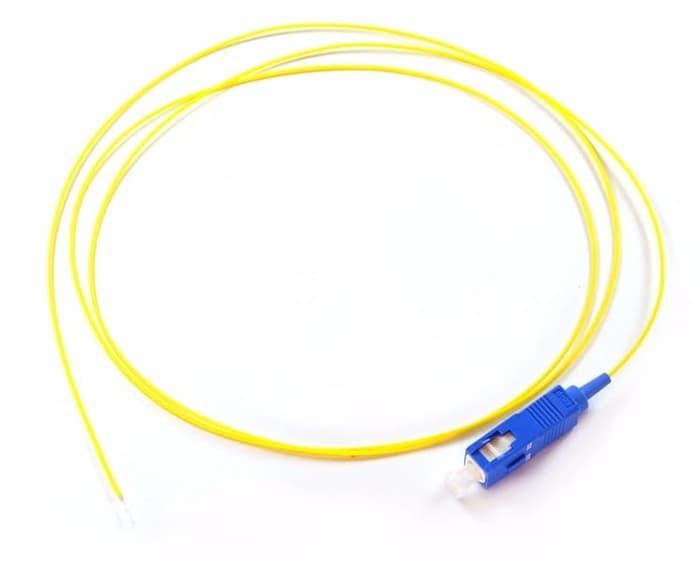 Pigtail FO SC Simplex SM 9/125um 1 meter