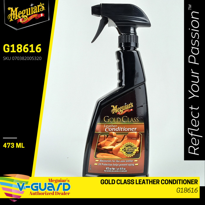Meguiars Gold Class Leather Conditioner 473ml Perawatan Seat Jok Kulit