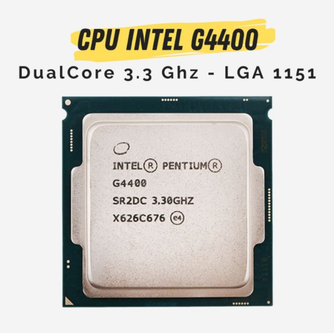 Dual Core G4400 Socket 1151 Cpu G4400 Gtx 1050 Intel Pentium G4400