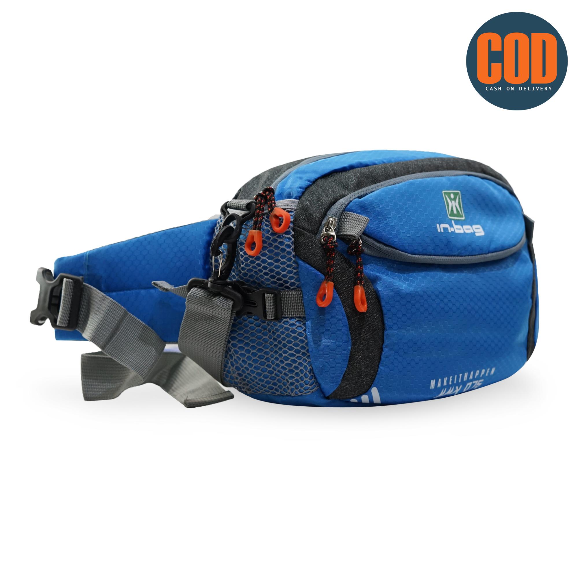 Tas selempang dan Waistbag pria Original Design Inbag Slingbag cowok - Tas pinggang - Waist bag Laki laki