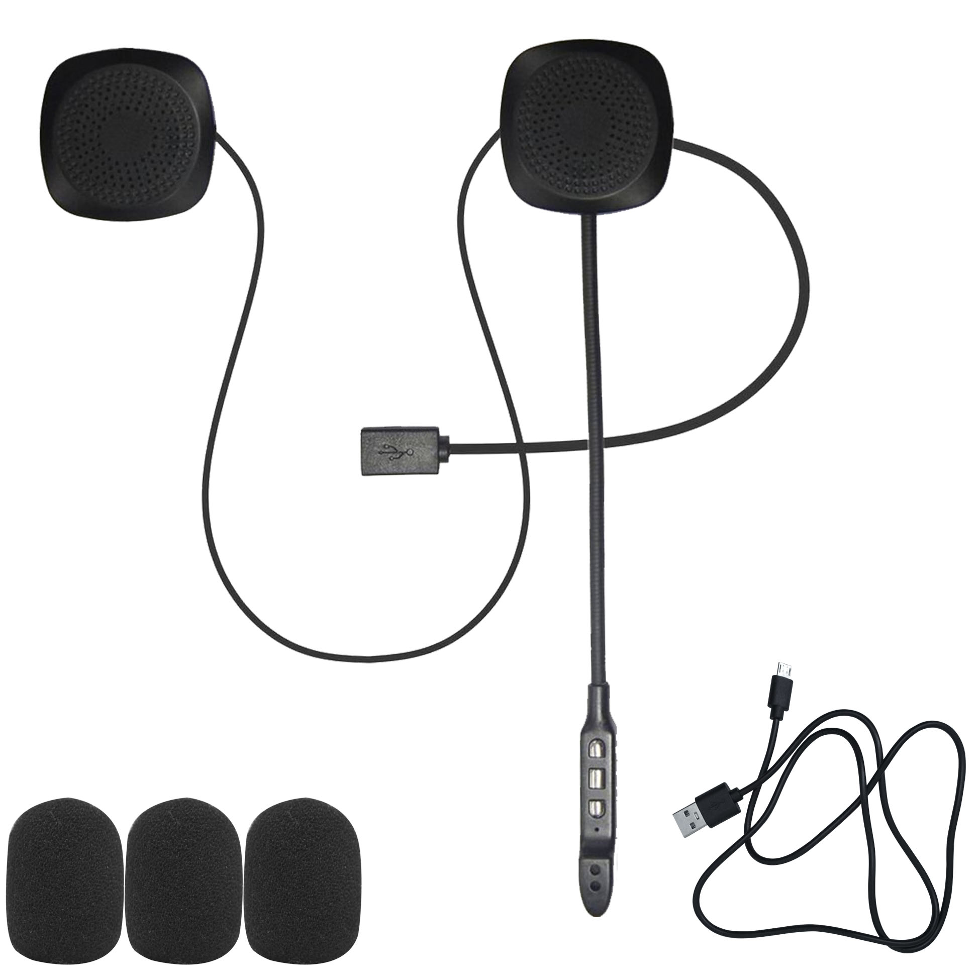 RESTOK !! Headset Helm Mh04 Bluetooth 
