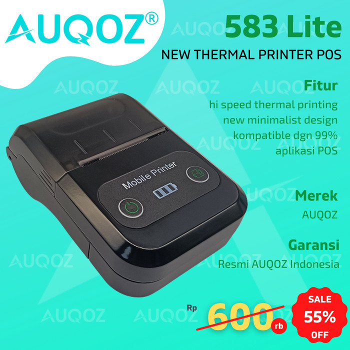 AUQOZ 583 Neo Bluetooth Thermal Printer 