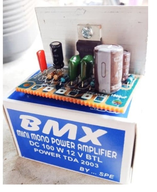 Kit Power Amplifier Mono 100W DC 12 Volt Lazada Indonesia