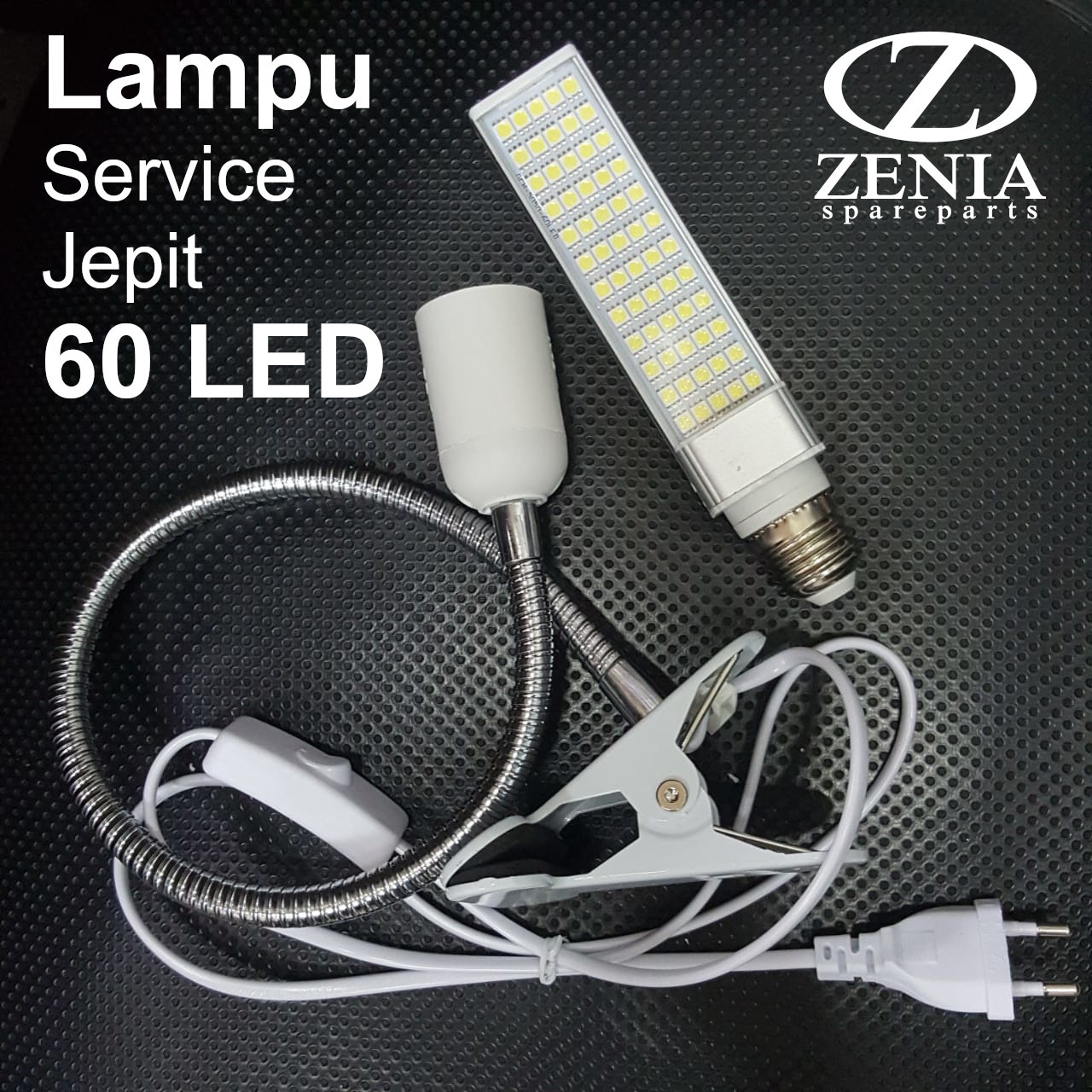 Lampu Service Jepit 60 Led Lampu Kerja Swan Lamp Lampu Meja Belajar Alat Service Hp Lazada Indonesia