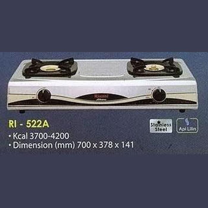 Kompor Gas Rinnai RI-522A | Lazada Indonesia