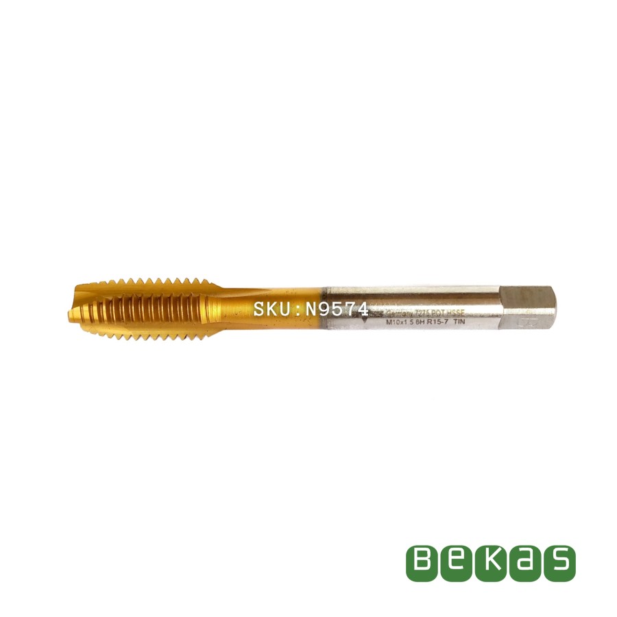 Tap M10x1.5 Tapping Tool Ulir Standar Drat M10 Pitch 1.5 Layak Pakai