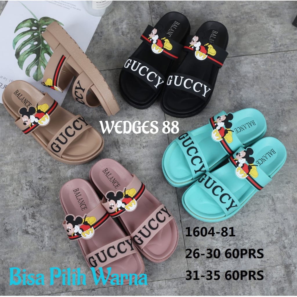 Balance 1604 81 Original Sandal Jelly Flip Flop Anak Perempuan Selop Karet Import Karakter Lucu Guccy Terbaru Couple Lazada Indonesia
