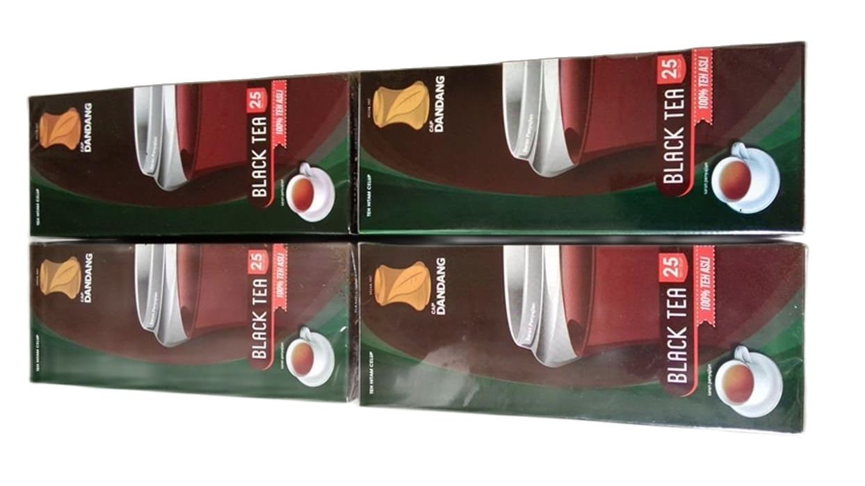4 buah Teh Cap Dandang Black Tea Sachet 25 Lazada Indonesia