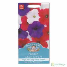 Bibit Bunga Benih Mr Fothergills Petunia Celebrity Bunting F1
