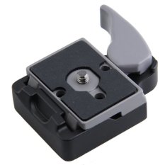 Hitam Kamera 323 Rilis Cepat Adaptor With Manfrotto 200PL-14 Compat Piring