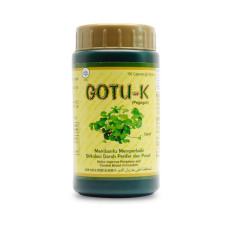 Borobudur Herbal Gotu-K - 100 Kapsul - Meningkatkan Daya Ingat