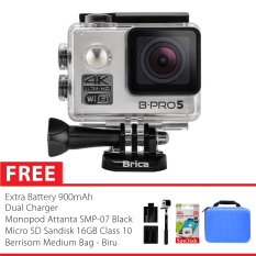 BRICA B-PRO 5 Alpha Edition 2 (AE2) 4K Combo Awesome (B) - Silver