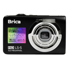 Brica LS-5 Digital Camera - 15 MP - Hitam