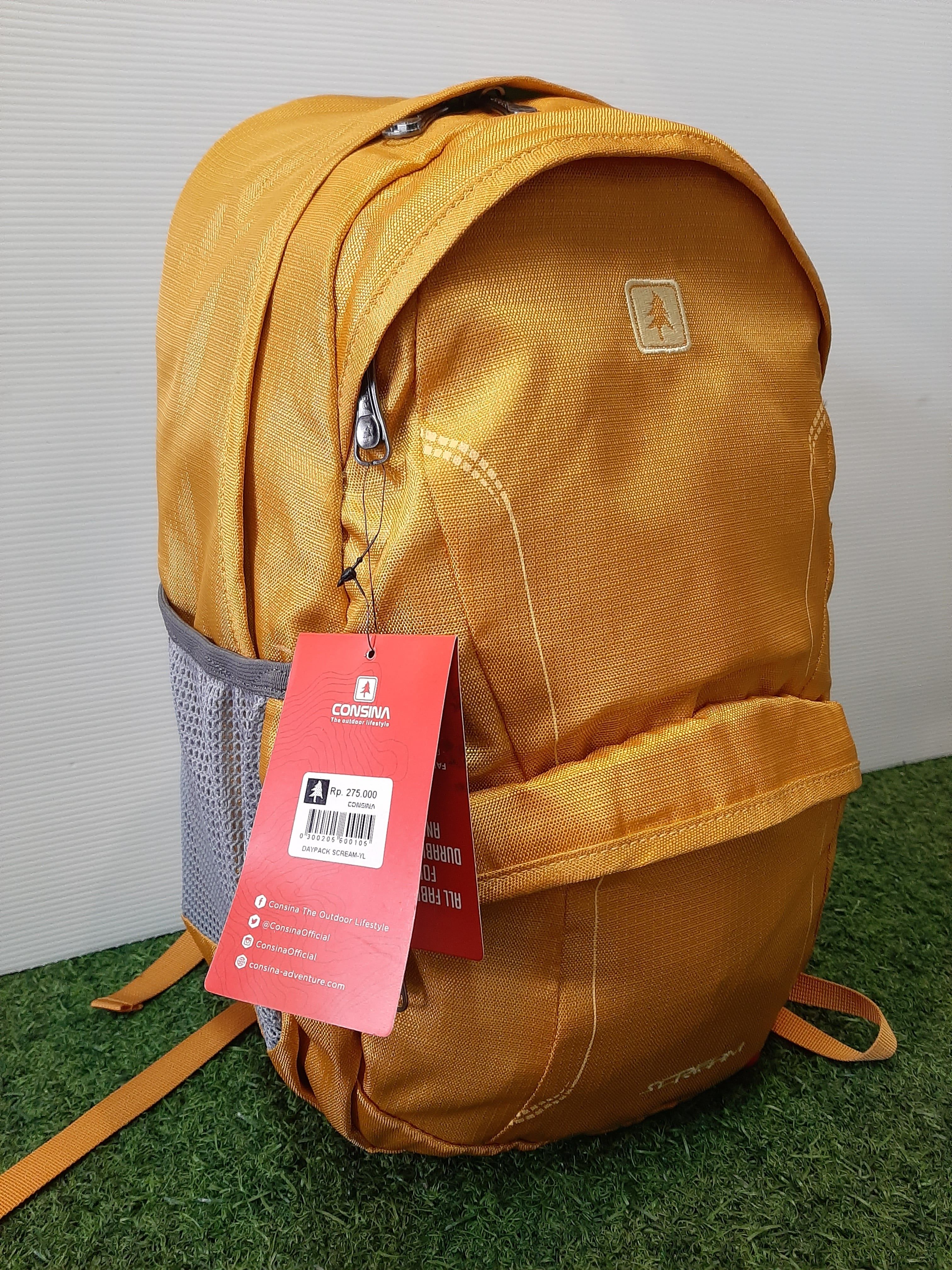 Consina Daypack SCREAM Yellow | Lazada 