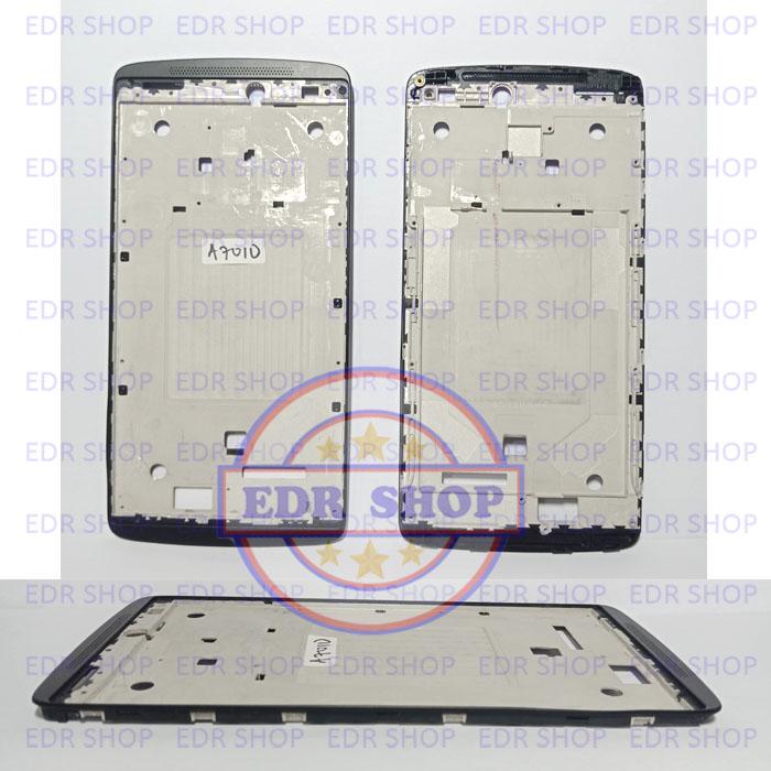 Tatakan Lcd Lenovo K4 Note A7010a48 Bazel Tulang Frame Dudukan Mesin Original Hitam