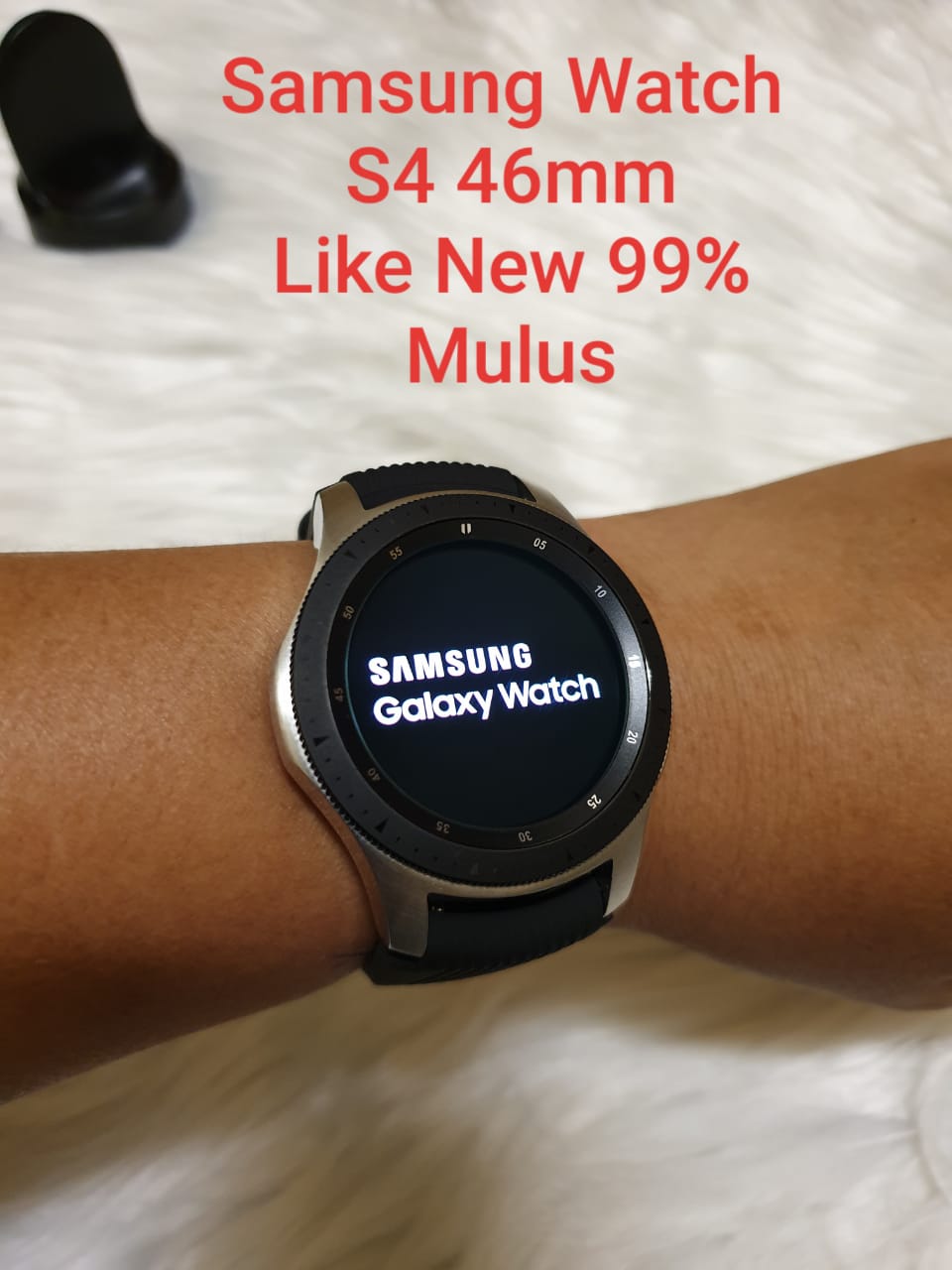 Samsung Galaxy Watch S4 46mm Silver Second Mulus Seperti Baru Original Lazada Indonesia 4155