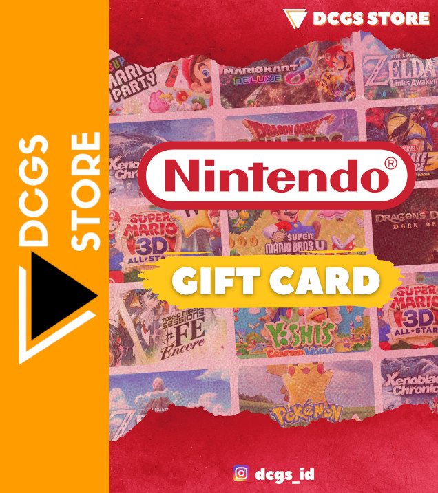 Nintendo Gift Card USA USD 10 20 35 50 Lazada Indonesia