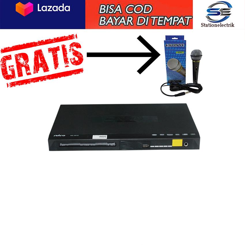 Dvd Niko Dvd Player NC-351C Plus Mic Kabel